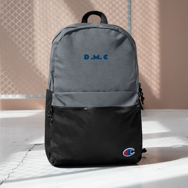 D . M . C   Embroidered Champion Backpack   תיק גב צי'מפיון הפרק היומי - משנה שופס